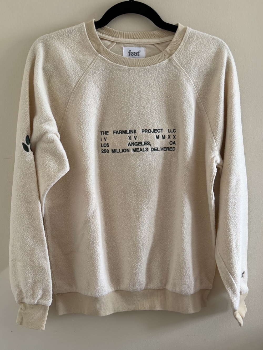 feat® Cream Fleece Crewneck Sweatshirt